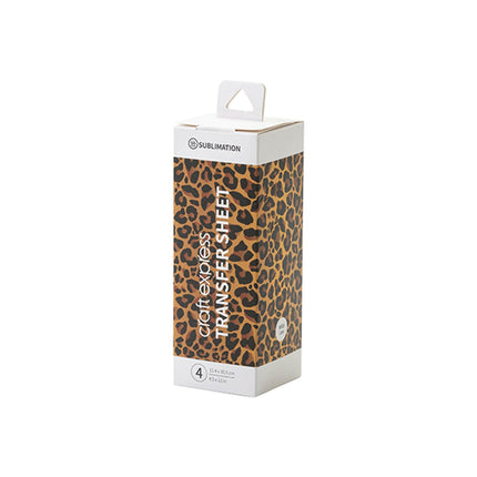 Craft Express 4 Pack 4.5x12 Sublimation Transfer Sheets
