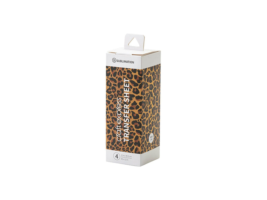 Craft Express 4 Pack 4.5x12 Sublimation Transfer Sheets