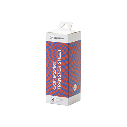 Craft Express 4 Pack 4.5x12 Sublimation Transfer Sheets