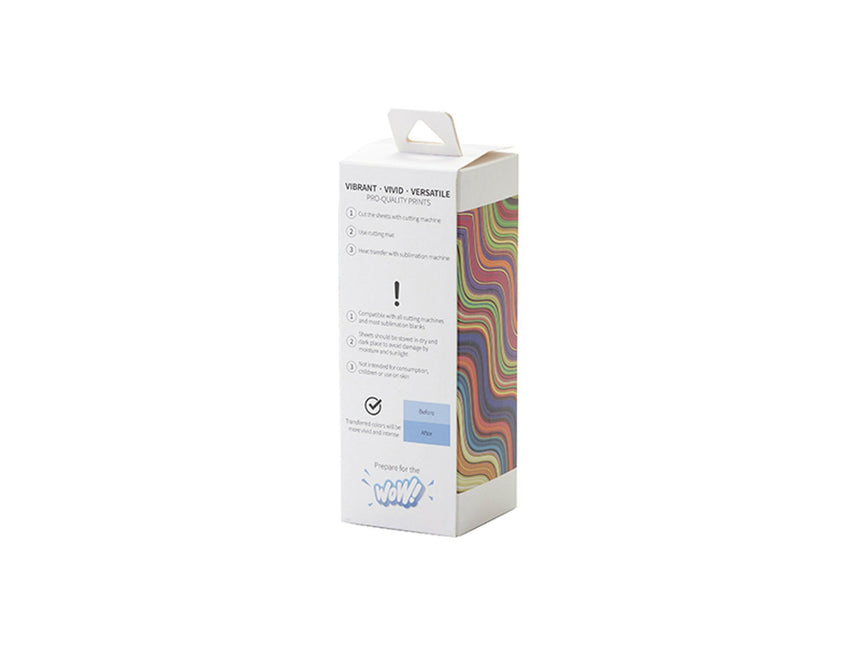 Craft Express 4 Pack 4.5x12 Sublimation Transfer Sheets
