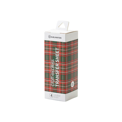Craft Express 4 Pack 4.5x12 Sublimation Transfer Sheets