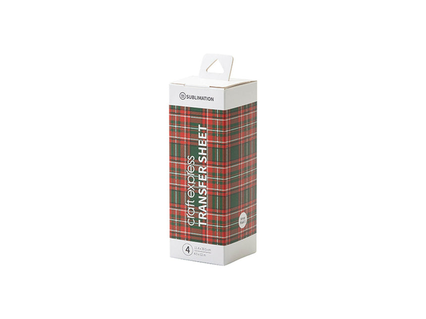 Craft Express 4 Pack 4.5x12 Sublimation Transfer Sheets