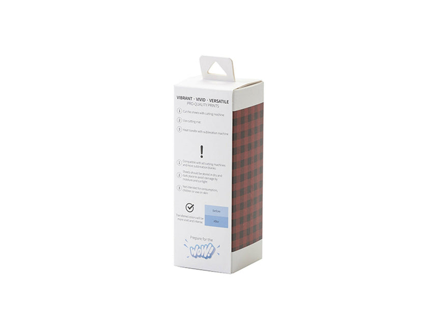 Craft Express 4 Pack 4.5x12 Sublimation Transfer Sheets