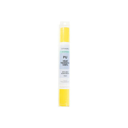 Craft Express 60" Heat Transfer Vinyl Roll – 12" Wide for HTV Crafting