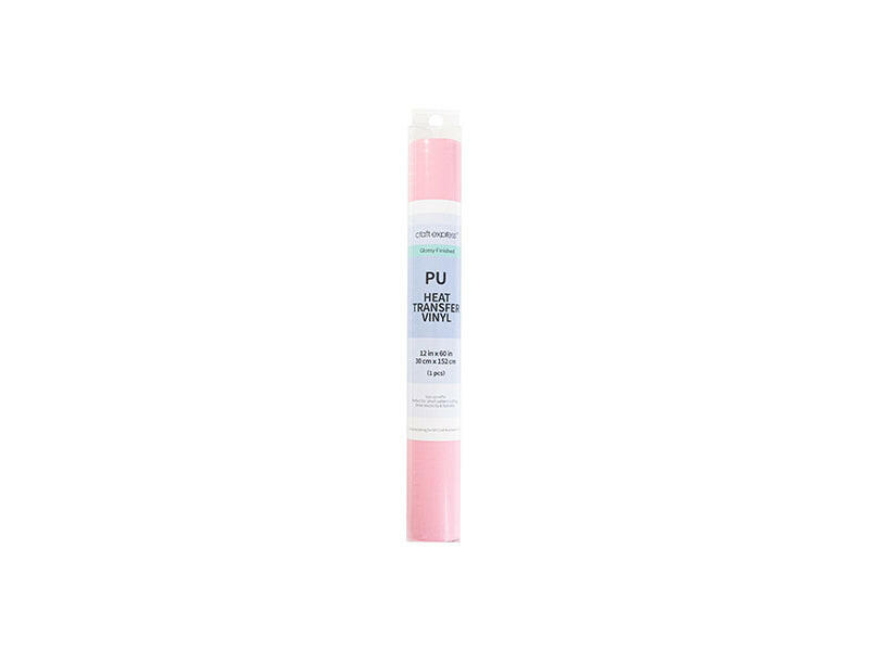 Craft Express 60" Heat Transfer Vinyl Roll – 12" Wide for HTV Crafting