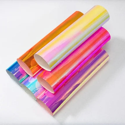 Craft Express 10 Pack Two-Tone Adhesive Vinyl Sheets – Peel & Stick Vinyl