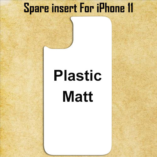 White Spare Aluminum Inserts for Sublimation Cases Compatible with iPhone - All Models