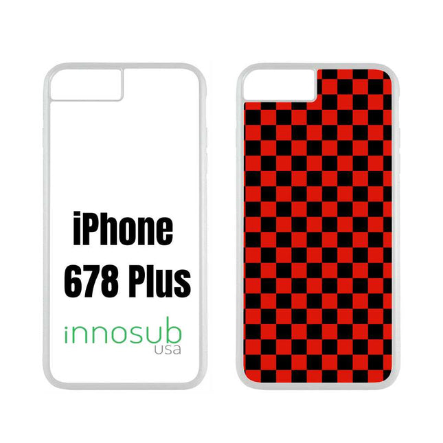 Sublimation Phone Rubber Cases for iPhone 17|16|15|14|13|12|11|Air|Plus|Pro|ProMax - Aluminum Insert