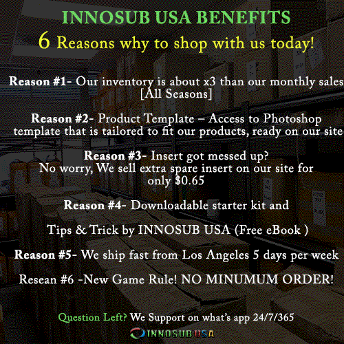 Sublimation Blanks Samsung Galaxy Phone Case Compatible with Note 8/9/10/20- by INNOSUB USA
