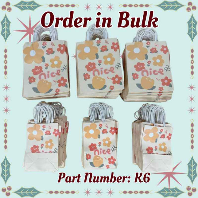Gift Bag - Nice - in 2 Sizes | 15x8x21cm | 21x11x27cm [K6]