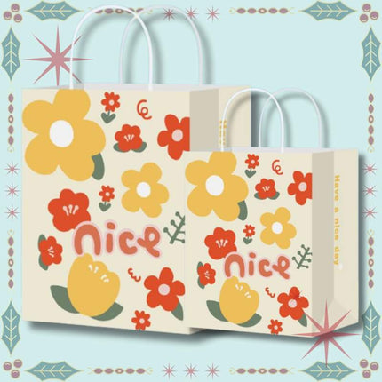 Gift Bag - Nice - in 2 Sizes | 15x8x21cm | 21x11x27cm [K6]