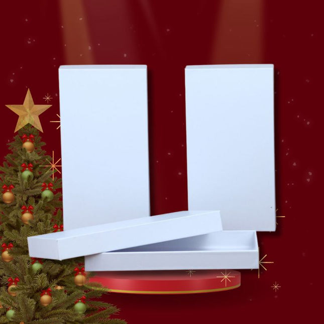Gifting Hardboard Phone Case Box - White Box With Lid [K2]