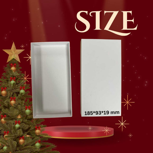 Gifting Hardboard Phone Case Box - White Box With Lid [K2]