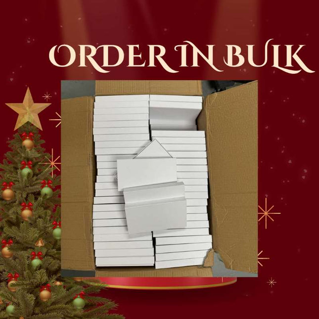 Gifting Hardboard Phone Case Box - White Box With Lid [K2]