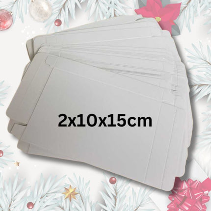 Phone Case Box- White -15x10cm [K9]