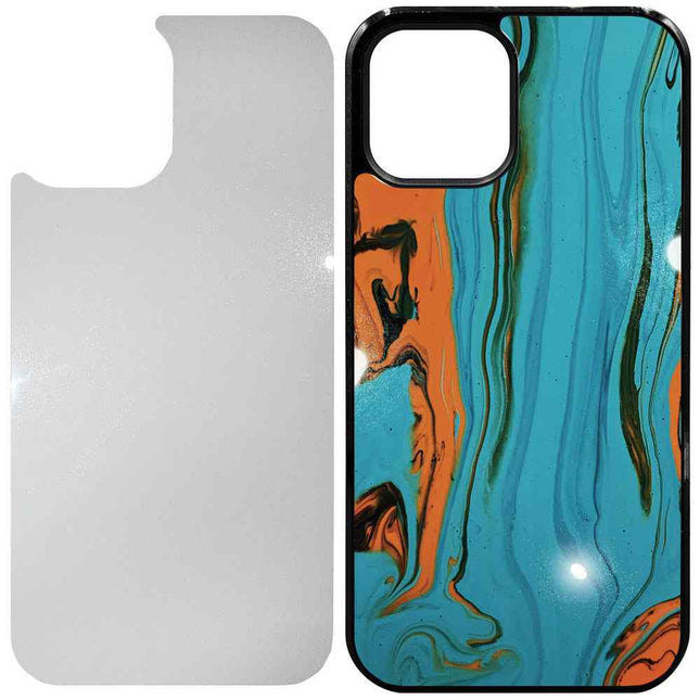 Sublimation Blank Case with Sparkle Inserts for iPhone 11/12