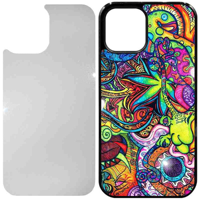 Sublimation Blank Case with Sparkle Inserts for iPhone 11/12