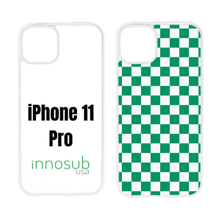Sublimation Phone Rubber Cases for iPhone 17|16|15|14|13|12|11|Air|Plus|Pro|ProMax - Aluminum Insert