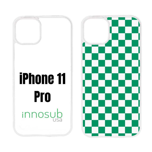 Sublimation Phone Rubber Cases for iPhone 17|16|15|14|13|12|11|Air|Plus|Pro|ProMax - Aluminum Insert