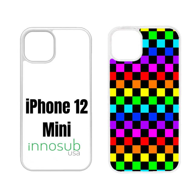 Sublimation Phone Rubber Cases for iPhone 17|16|15|14|13|12|11|Air|Plus|Pro|ProMax - Aluminum Insert