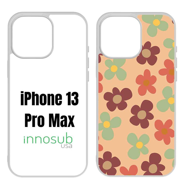 Sublimation Phone Rubber Cases for iPhone 17|16|15|14|13|12|11|Air|Plus|Pro|ProMax - Aluminum Insert