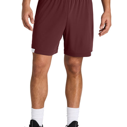 Maroon/White
