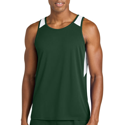 Forest Green/White