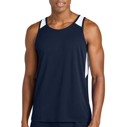 True Navy/White
