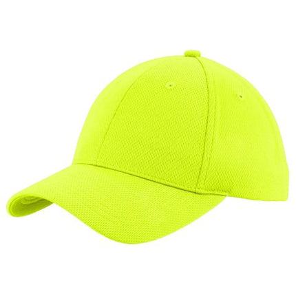 Performance Mesh Cap Neon Yellow - Nero Illusion