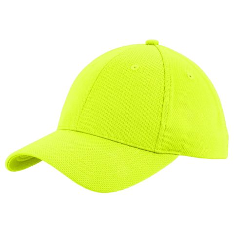 Performance Mesh Cap Neon Yellow - Nero Illusion