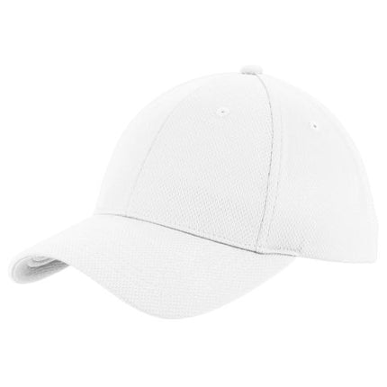 Performance Mesh Cap White - Nero Illusion