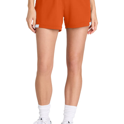 Deep Orange/White