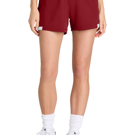 Deep Red/White