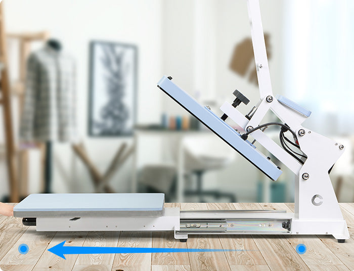 Otter Clamshell Heat Press: Efficient and Reliable DTF Transfer Machine, 16" x 20"
