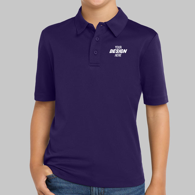 Port Authority Youth Performance Polo