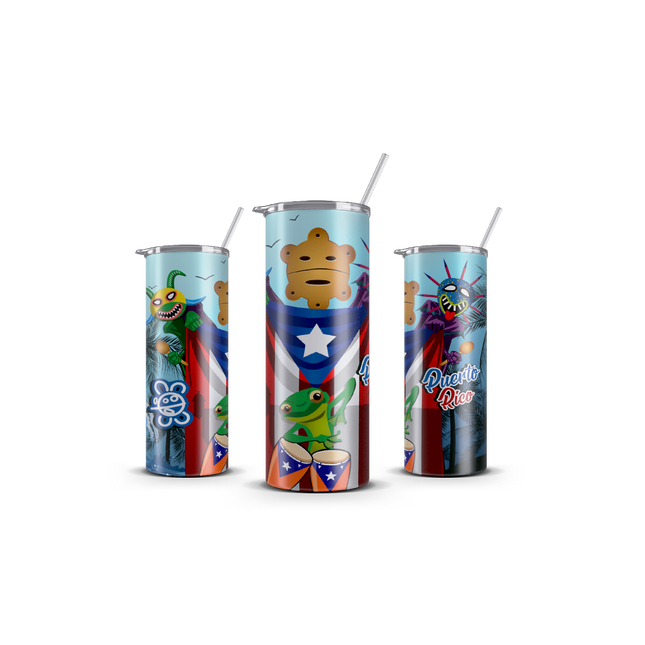 Custom Skinny Tumbler 20oz
